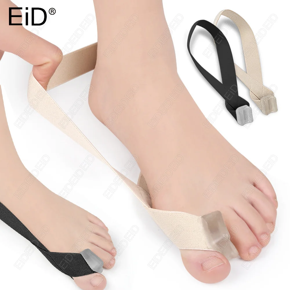 Hallux-Valgus-Korrektor für Damen und Herren, Großzehen-Geradeauszieher, Orthopädische Hallux-Valgus-Schiene für Tag- und Nachtabnutzung
