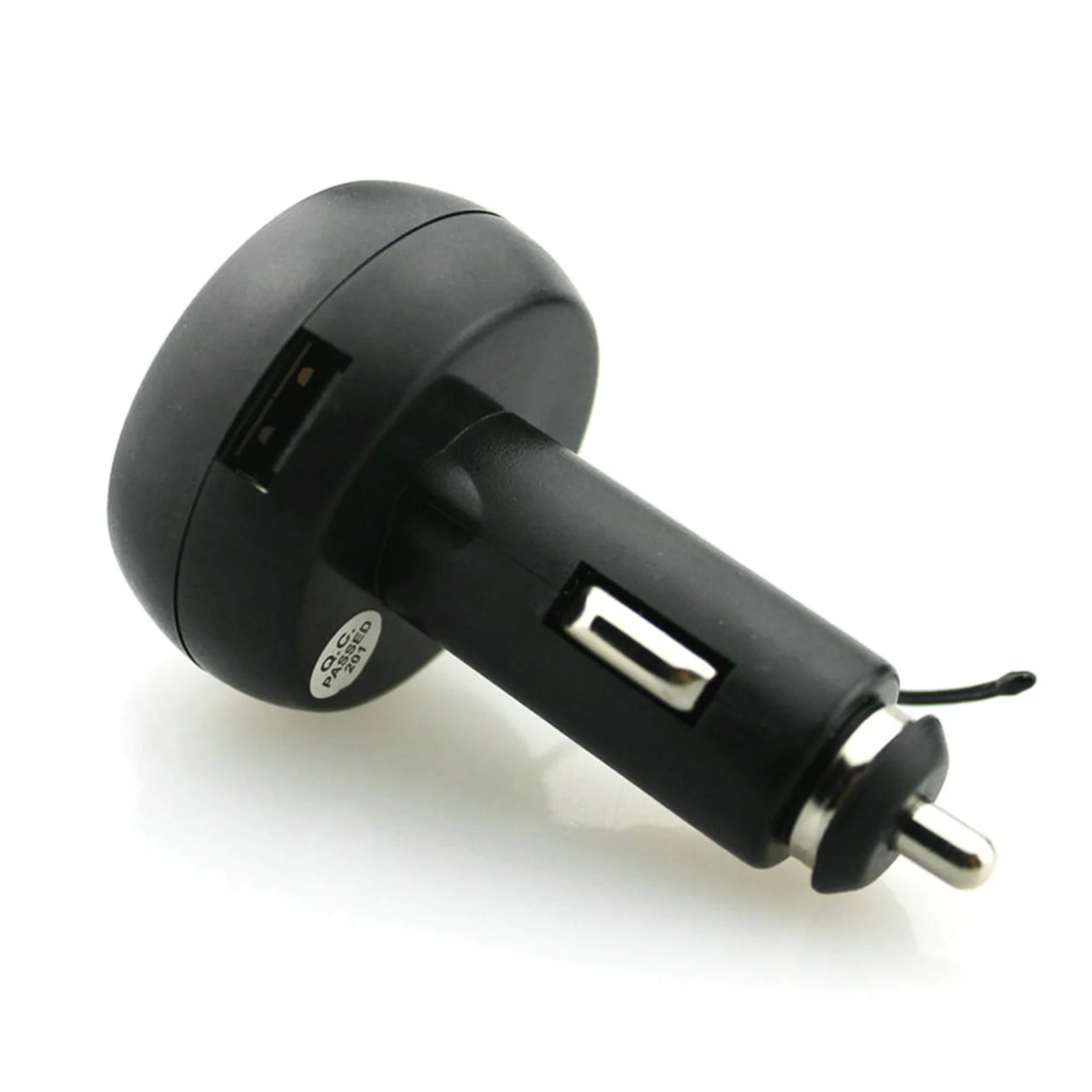 

12-24V Car Socket Usb Port Voltmeter Thermometer Lcd Display -10-80℃ 8*4.3Cm Fireproof Abs Plastic Green Red Color For