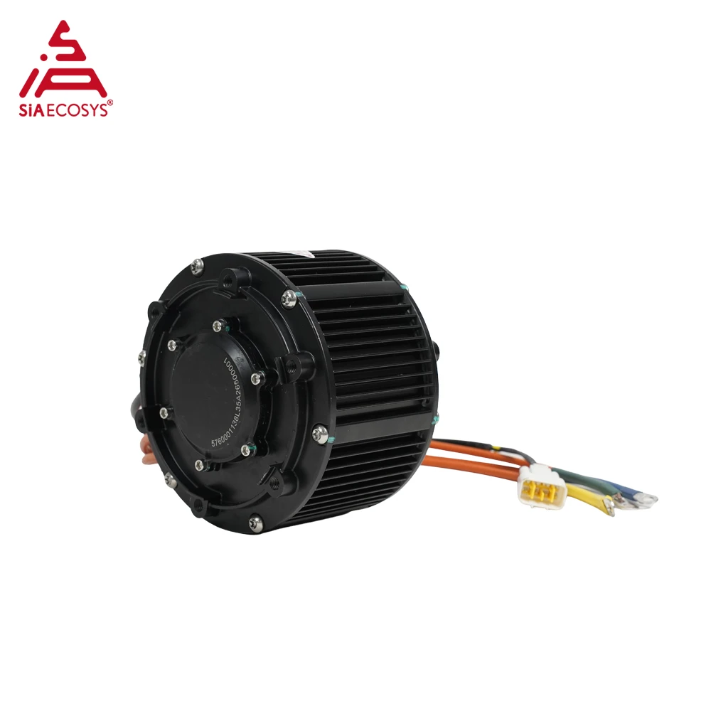 New arrival QSMOTOR QSD138L-35H 1500W PMSM Encoder Mid-drive Motor for E-motorcycle