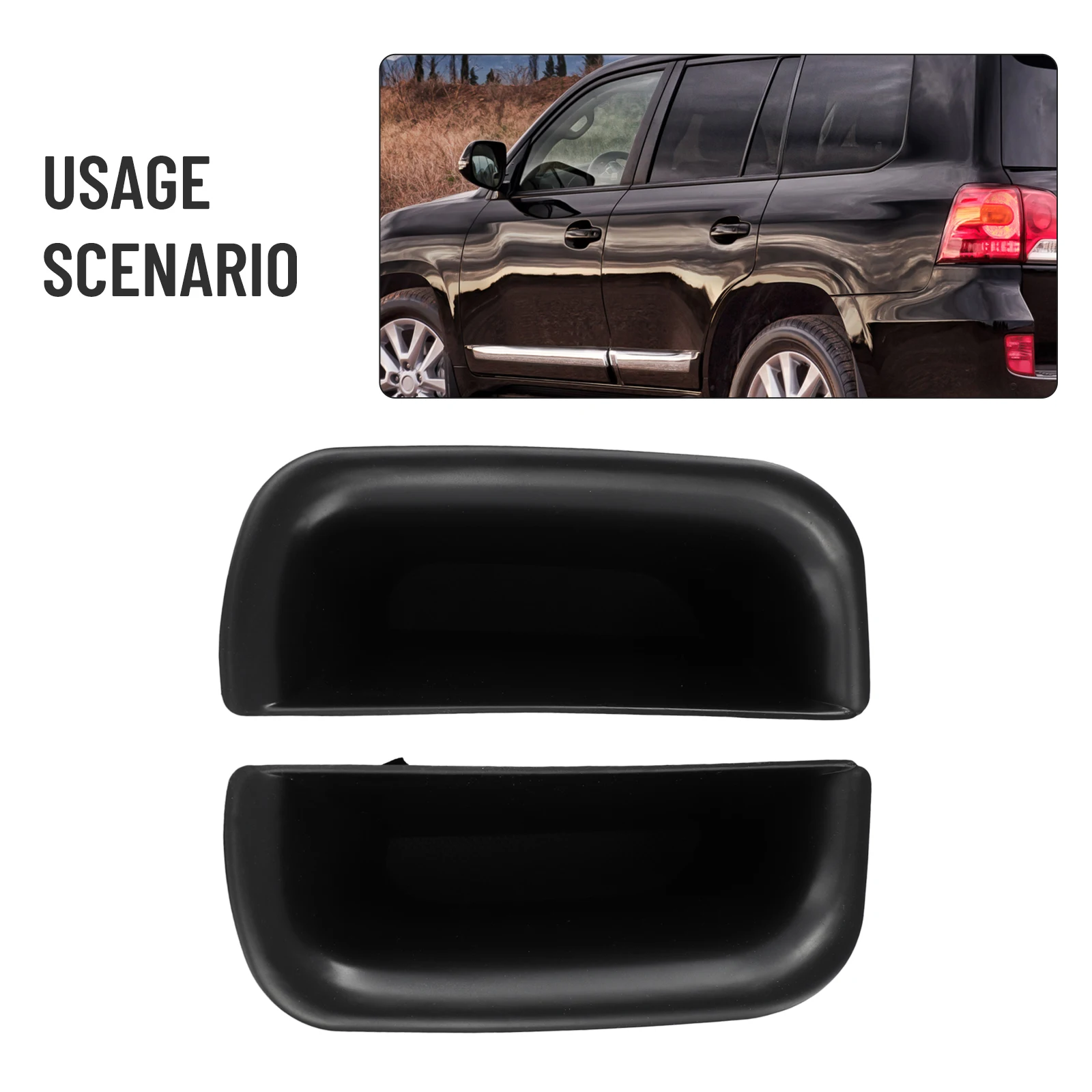 For Toyota Armada Front Door Armrest Storage Bin Compatible with Prado & For Land Cruiser Models from 04 to 09