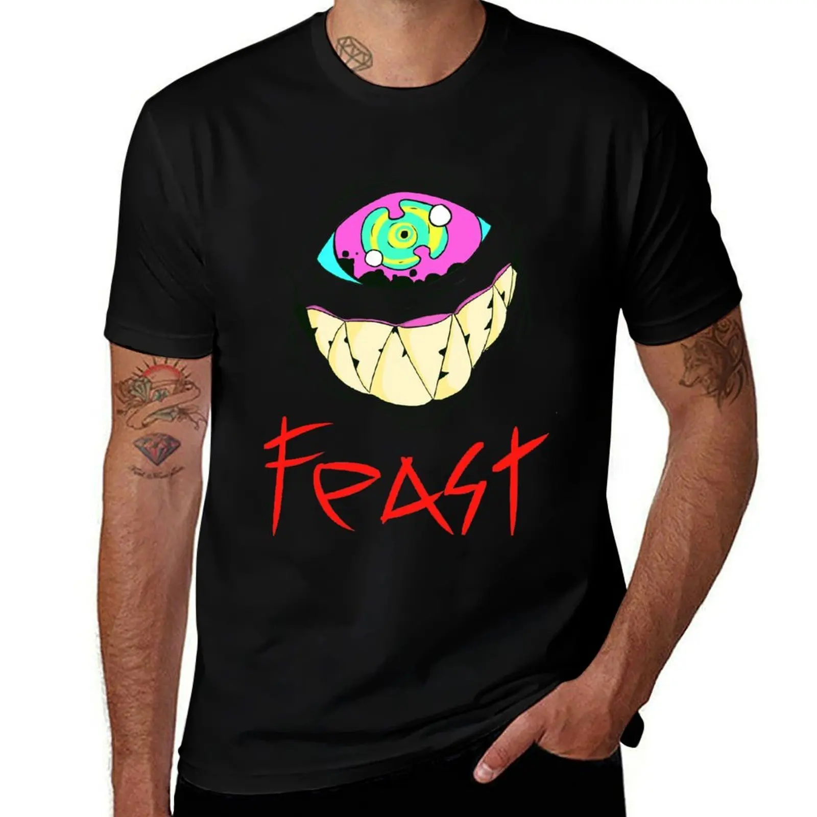 Out of this world: FEAST T-Shirt Quick Dry Outdoor Sports T-Shirt