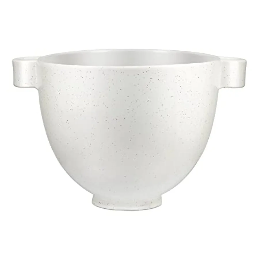 

5 Quart Ceramic Bowl for all 4.5-5 Quart Tilt-Head Stand Mixers KSM2CB5PSS Speckled Stone