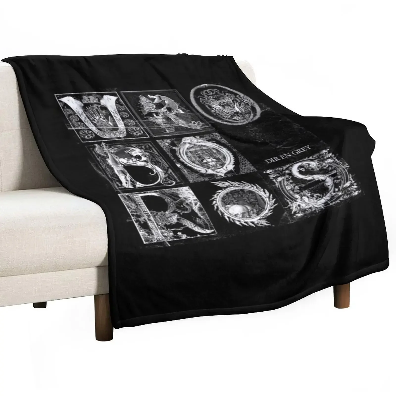 DIR EN GREY Gift For Men and Women, Gift Father Day, Gift Halloween Day, Thanksgiving, Christmas Day Throw Blanket