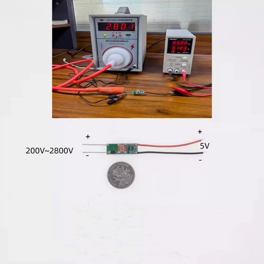 Taidacent 100V to 2800V High Voltage Generator High Voltage Power Generator High Voltage Spark Generator Module Dc Pulse Arc