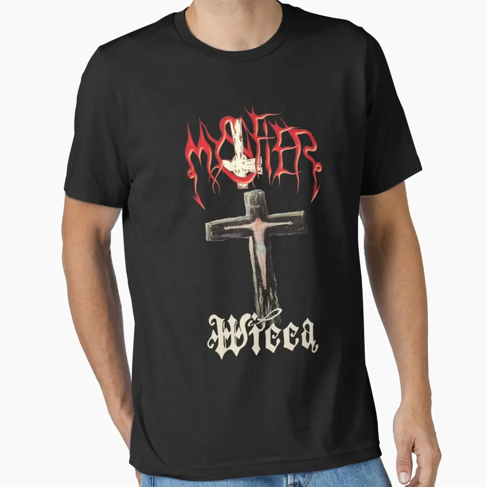 Camiseta Mystifier Wicca Brasil Black Metal Sarcofago, desenhada e vendida pela morbidmetal, vintage, lavada, respirável e versátil.