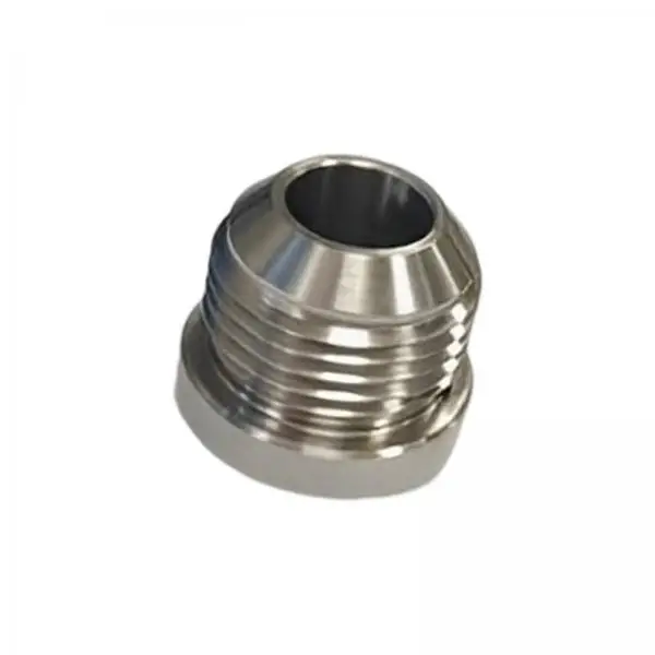 Easy Install Male Weld on Fitting Stainless Steel Pipe Adapter Spare Parts for Workshop and Vehicle