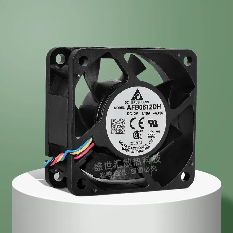 for Delta AFB0612DH Violent 6025 12V 1.1A Server Chassis Dual Ball Bearing PWM Speed Control Fan 60mm