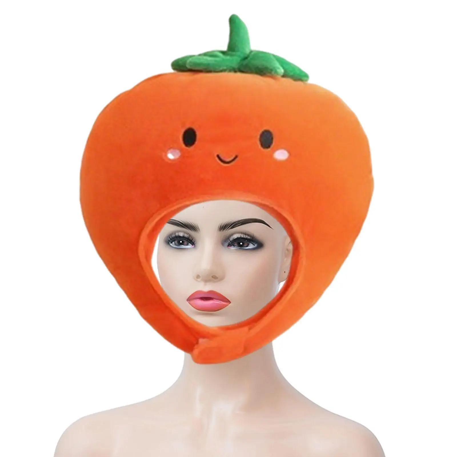 

Vegetable Headgear Fruit Headwear Christmas Prop Carnival Tomato Hat Costume