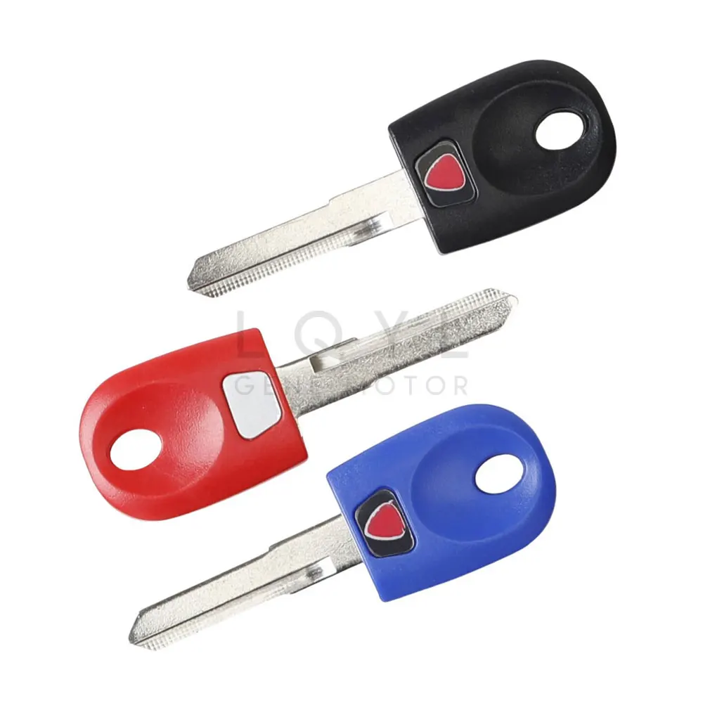 3Pcs New Blank Key Motorcycle Replace Uncut Keys For Ducati 748 749 848 999 1098 1198 Monsters 600 620 696 900 1000 S2R S4R ST3