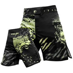 VSZAP MMA Pants Boxe Fight Shorts For Men Sotf Muay Thai Combat Sport Shorts Trunks Grappling Sanda Fitness Pants Boxe