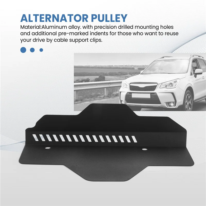 A80X-Alternator Katrol En Riem Cover Voor Subaru WRX En Sti 02-17 Auto Accessoires