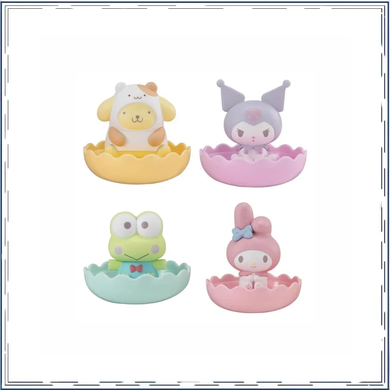 

Pompompurin Kero Kero Keroppi Gashapon Kawaii Modeling Ornament Children's Day Gifts Action Figure Model Toys