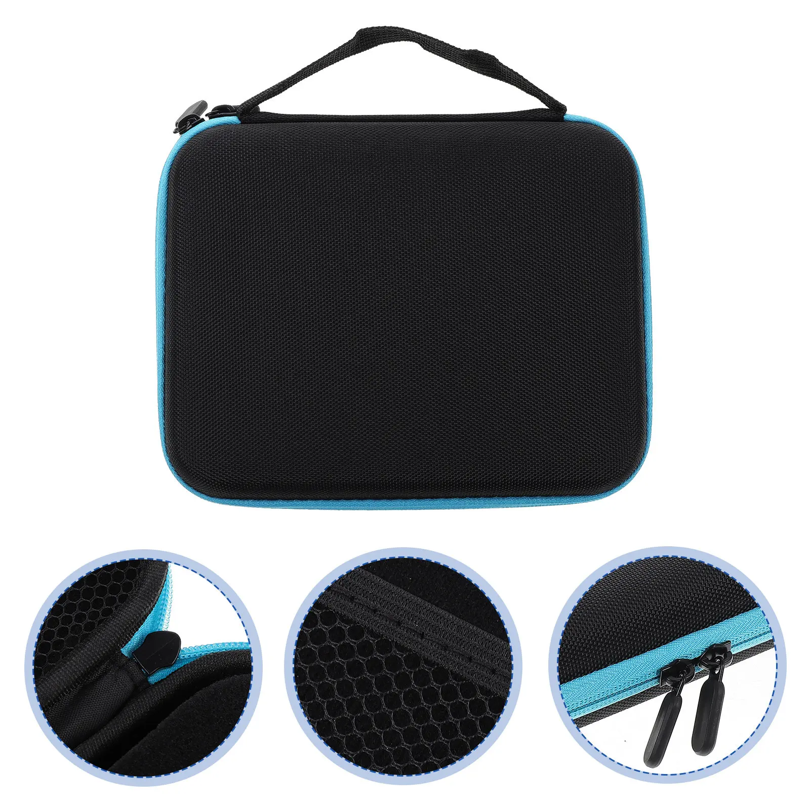 

Essential Oil Bottle Carrying Case Compact Storage Organizer with Handle Compartment for Nail Polish Travel Use