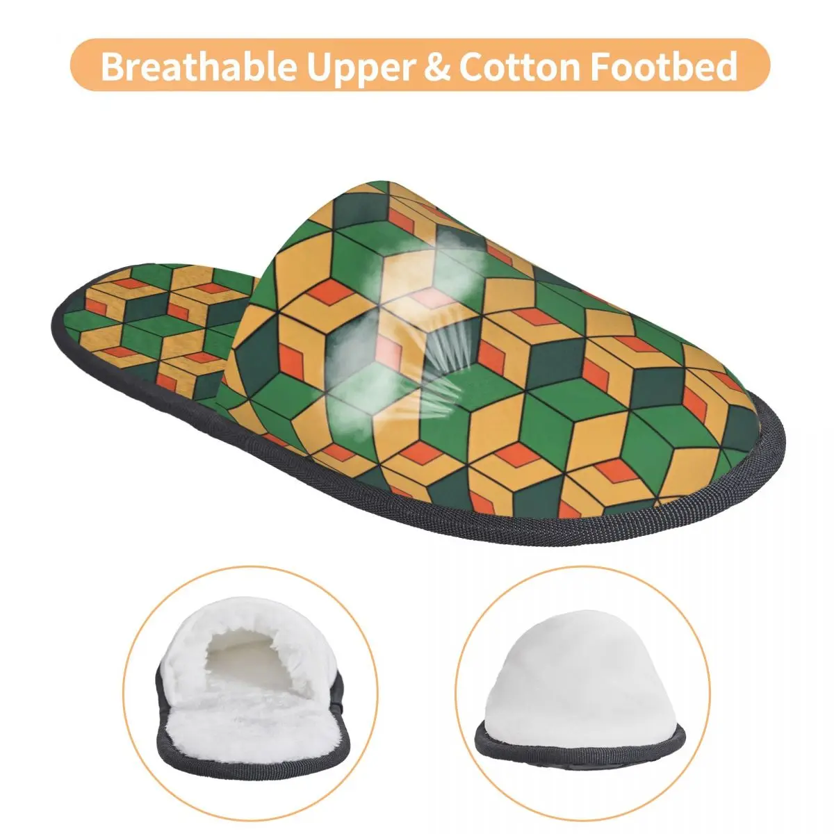 الشتاء شبشب منزل شيطان القاتل أنيمي ميرش المنزلية نِعال من الفراء الشرائح غرفة المعيشة مريحة عدم الانزلاق الشرائح