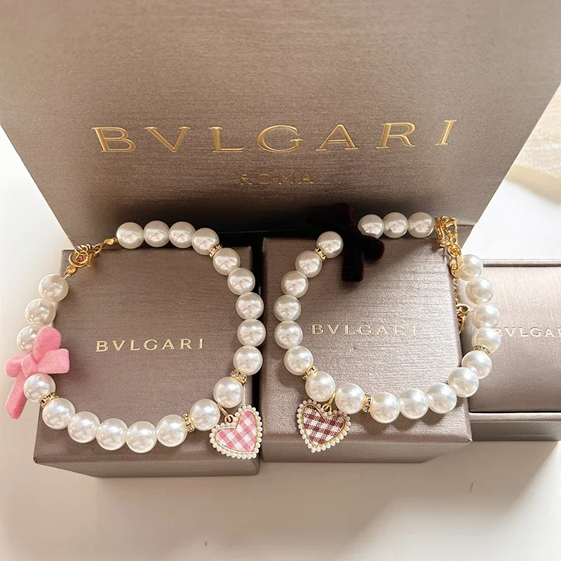 Cat/Small Dog Pearl Collar 3