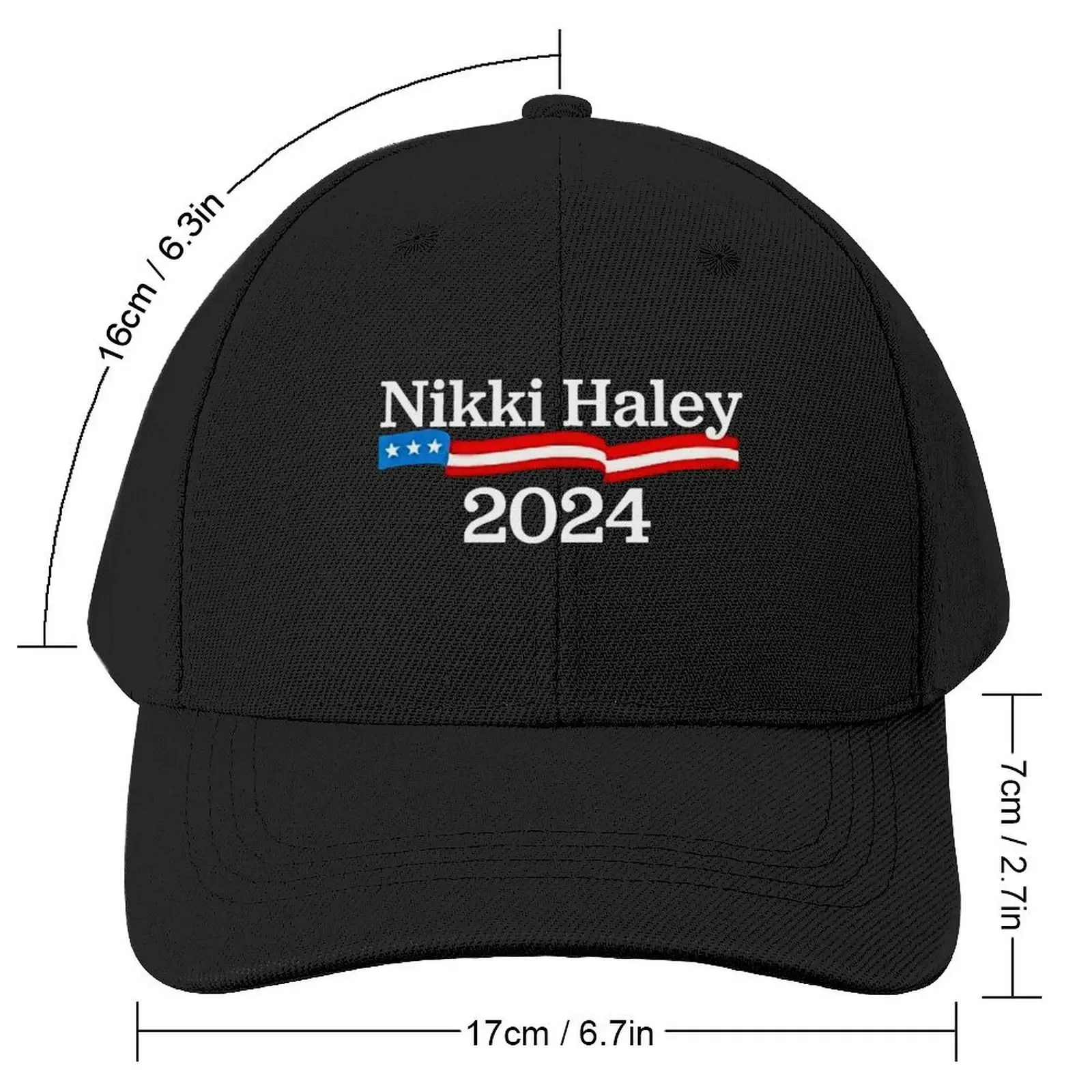 Nikki Haley a Nikki Haley a Nikki Haley Baseball Cap Sunscreen Anime Men's Caps Women's