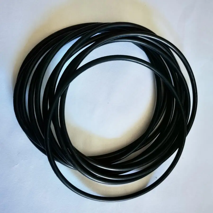 10PCS/lot Water Filter Parts Black Rubber O Seal Ring Thickness 3.1mm For 10 inches filter bottle housing 90mm diameter