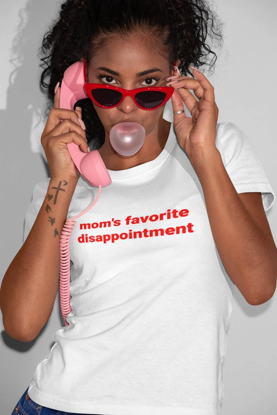 Sugarbaby Désappointment préféré de la maman T-Shirt fête des mères T-Shirt préféré enfant drôle coton T-Shirt femmes t-shirts