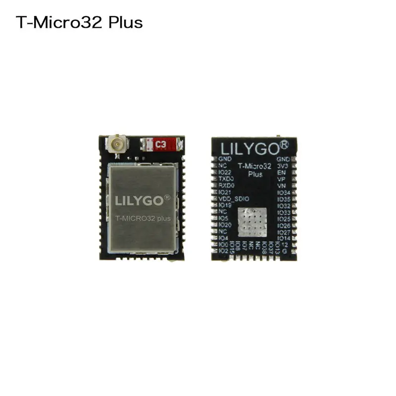 LILYGO T-Micro32 Plus ESP32 Module 8MB Flash 2MB PSRAM WiFi BLE Development Board