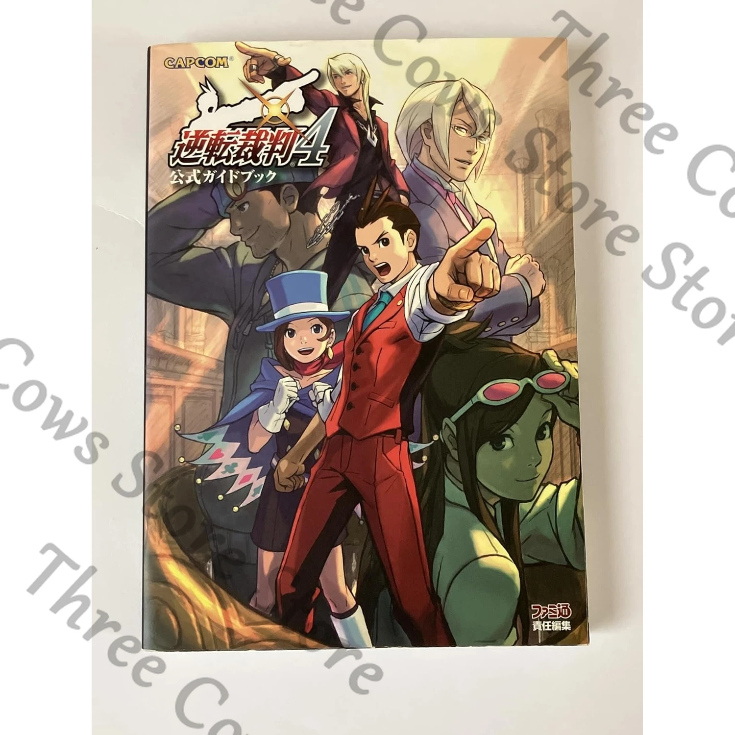

Японская версия аниме Ace Attorney Miles Edgeworth Apollo Justice Phoenix Wright косплей Storyboard художественная коллекция живопись