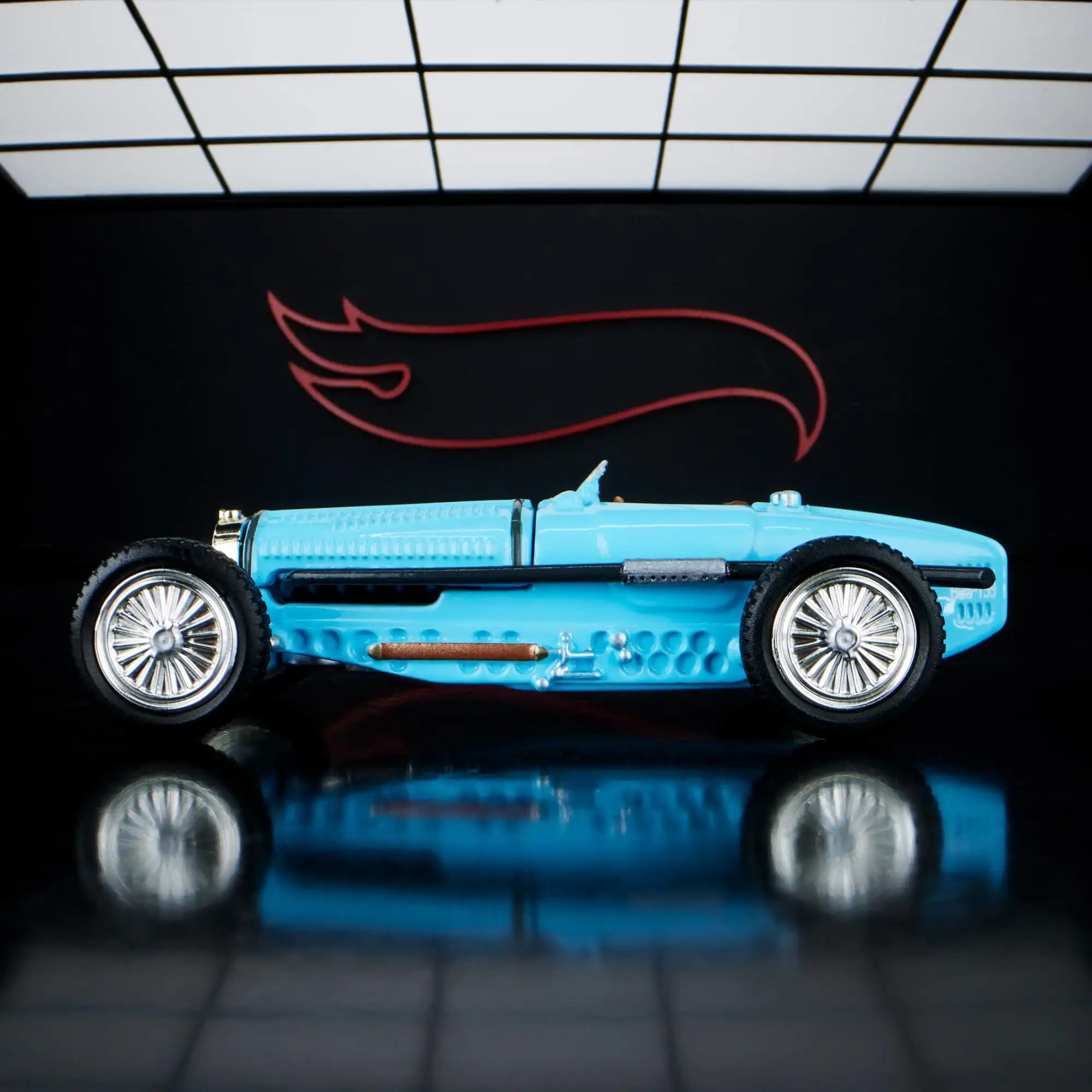 Hot Wheels Cars Elite Bugatti Type 59 1/64 modèle de véhicules jouets en métal moulé sous pression