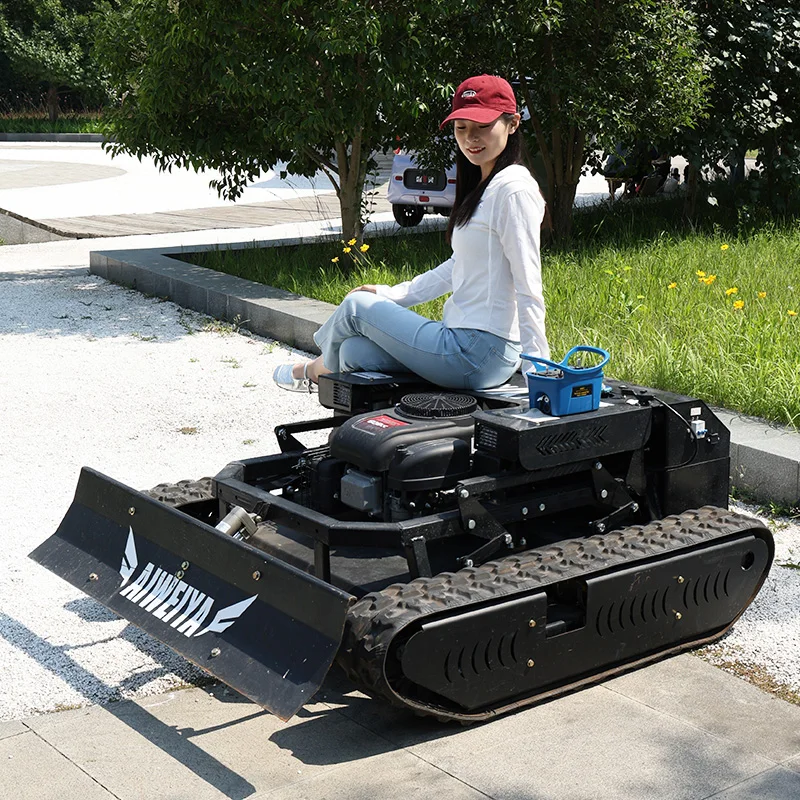 Customized Flexible Turning Remote Grass Trimmer for Grass Cutting hay mower Between Cherry Tree Gaps