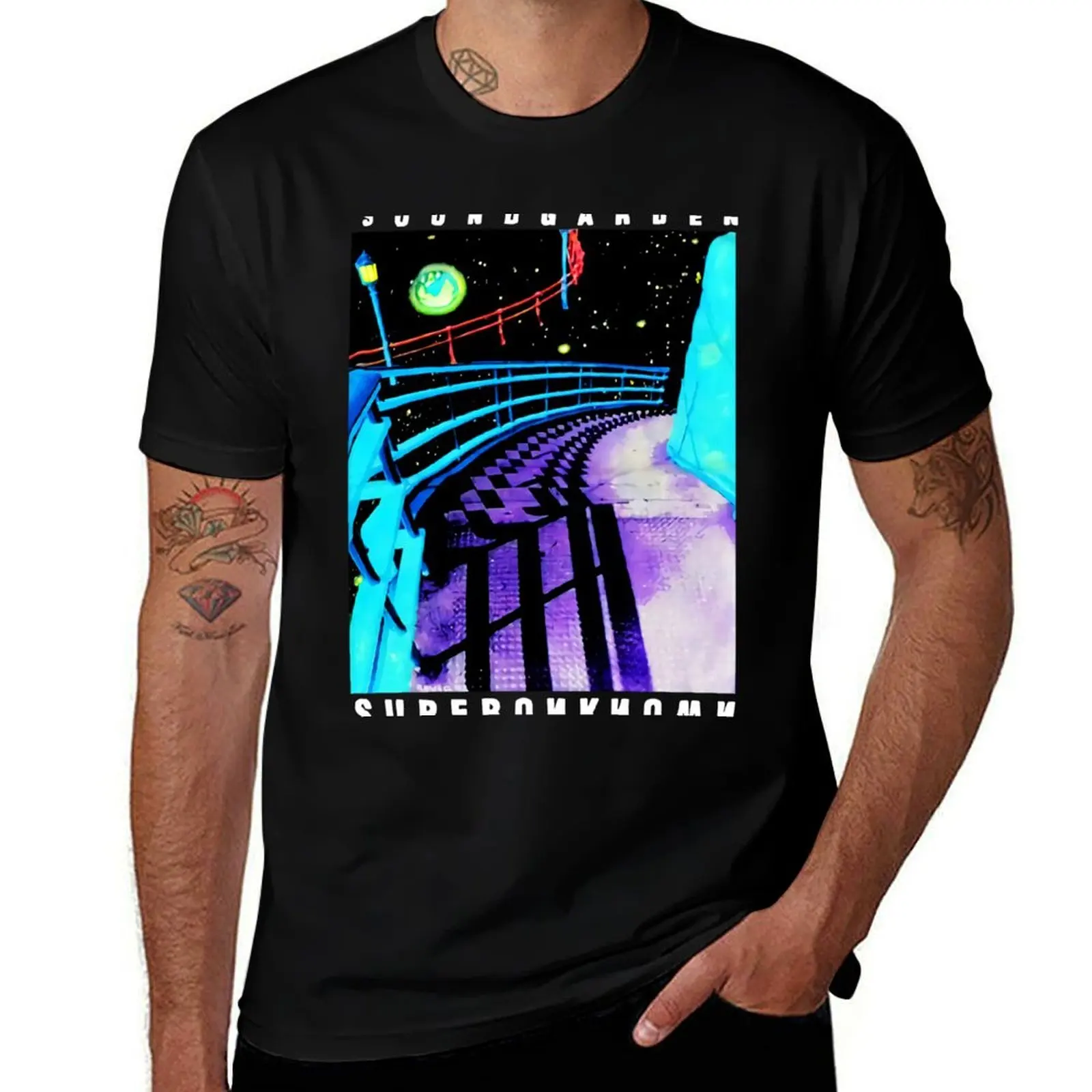 SOUNDGRDN Superunknown T-Shirt All Weather Casual Short Sleeve T-Shirt
