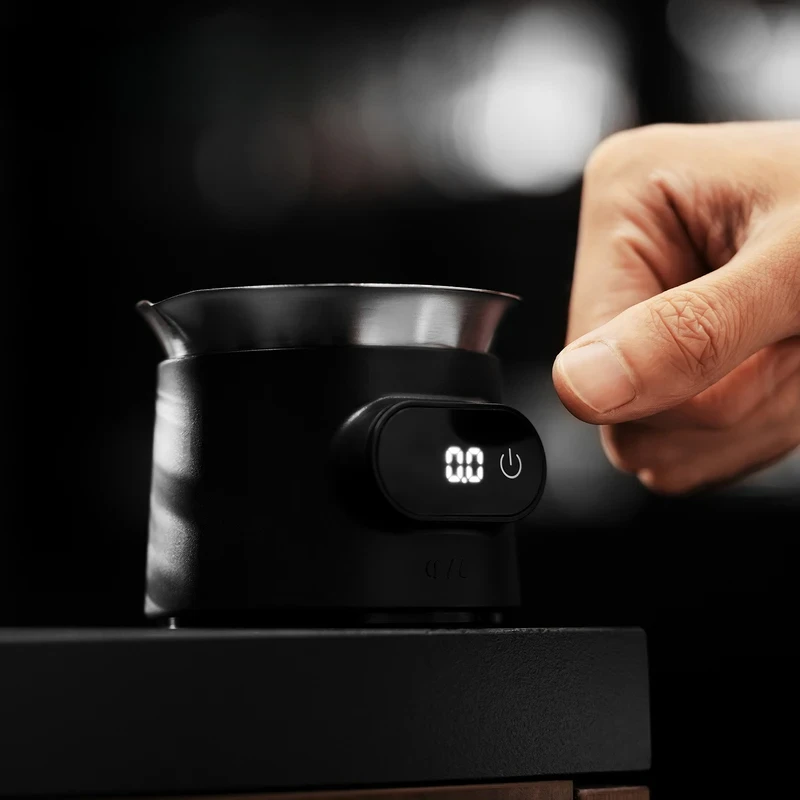 

200g/0.1g High-Precision Espresso Scale - LED USB Mini Digital Coffee Scale Kitchen Tool