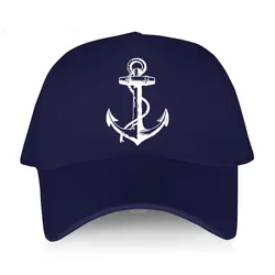 Unisex short visor hat Outdoor Men summer caps Anchor Sailor Nautical Ship Ocean Sea Beach hats Adjustable hip-hop baseball cap