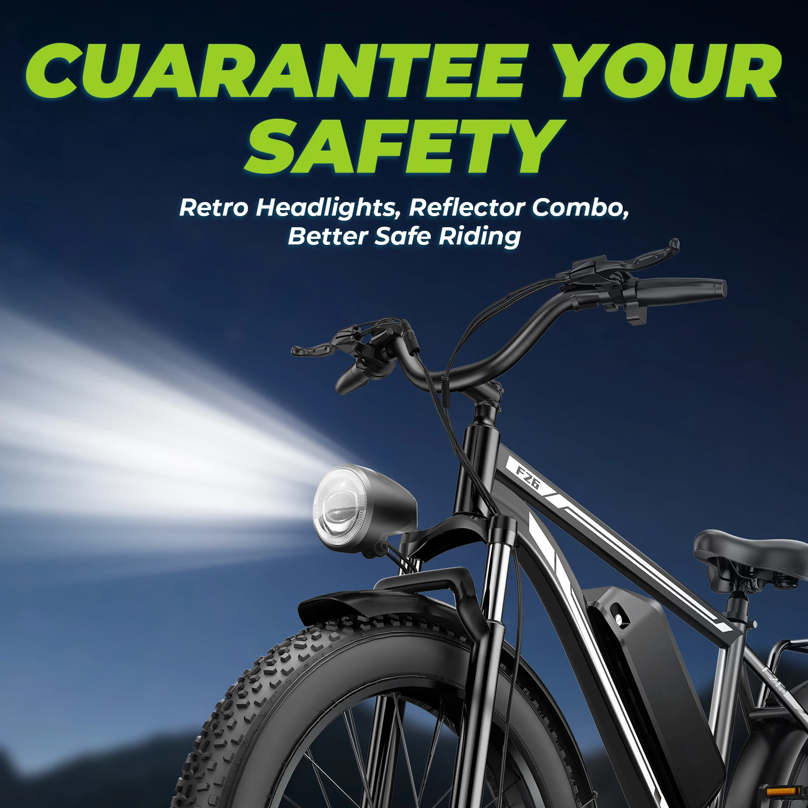 Heavy‑Duty Adult Electric Bicycle 26×4 Inch Fat Tire EBike 1000W Rear Drive 48V 15.6Ah Shimano 7‑Speed Disc Brake Front Suspension E‑Bike view 6