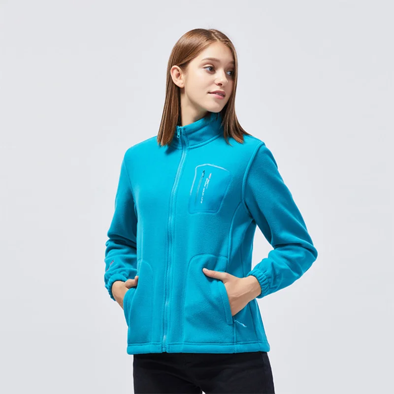 5XL Men Women Outdoor Spring Fleece Jackets Breathable Windproof Wear-resistant Cardigan Climbing Trekking Thermal