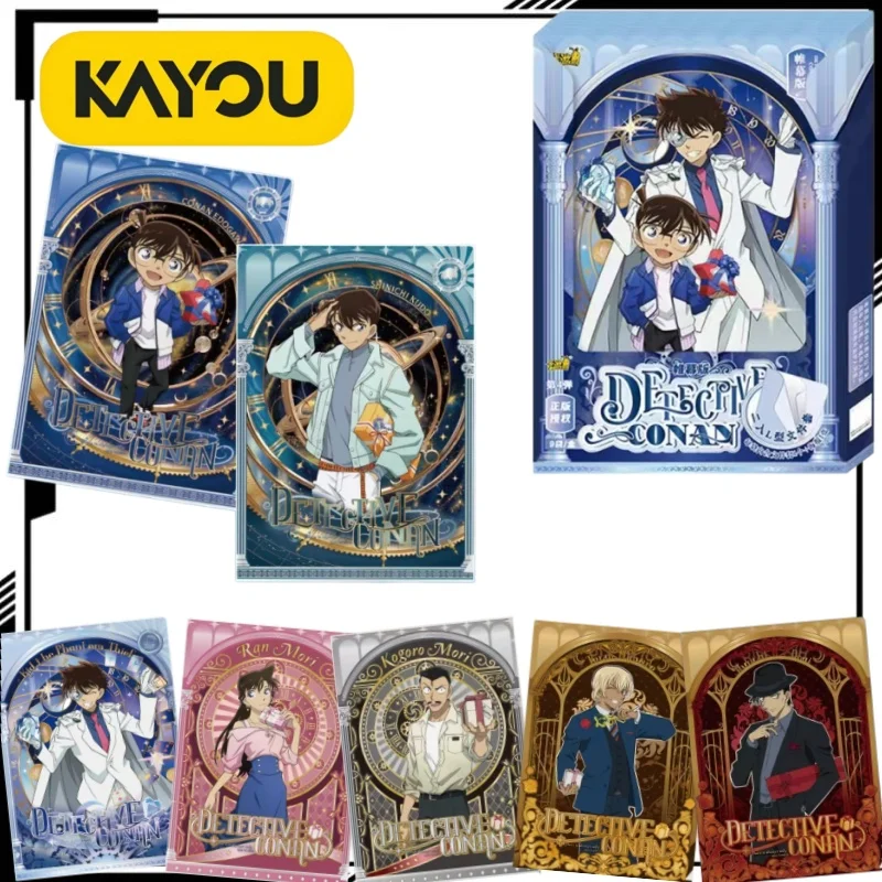 

KAYOU Detective Conan Document Folder Cartoon Kudo Shinichi Storage Book Data Storage Anime Merchandise Holiday Gift Trendy Toys