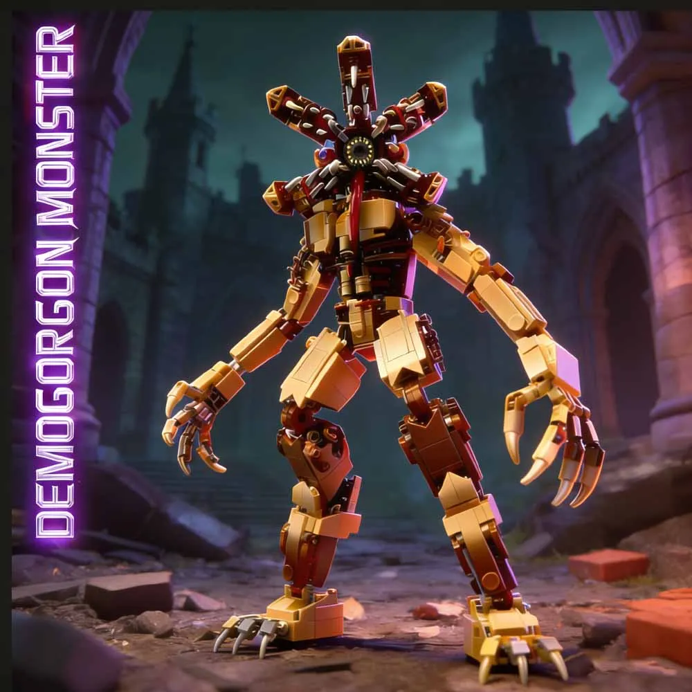 

В НАЛИЧИИ: Конструктор Strangger Tthiungs Demoghen Mech World Demon Hunter, развивающая игрушка-головоломка для детей, подарок для мальчиков, 1073 детали