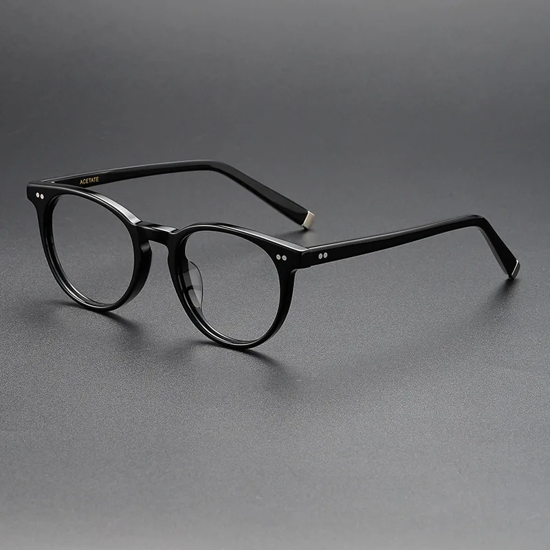 KUXA نظارات ريترو السلحفاة خلات الرجال النساء تصميم جديد نظارات وصفة طبية لين اللونية قصر النظر البصرية مد البصر نظارات
