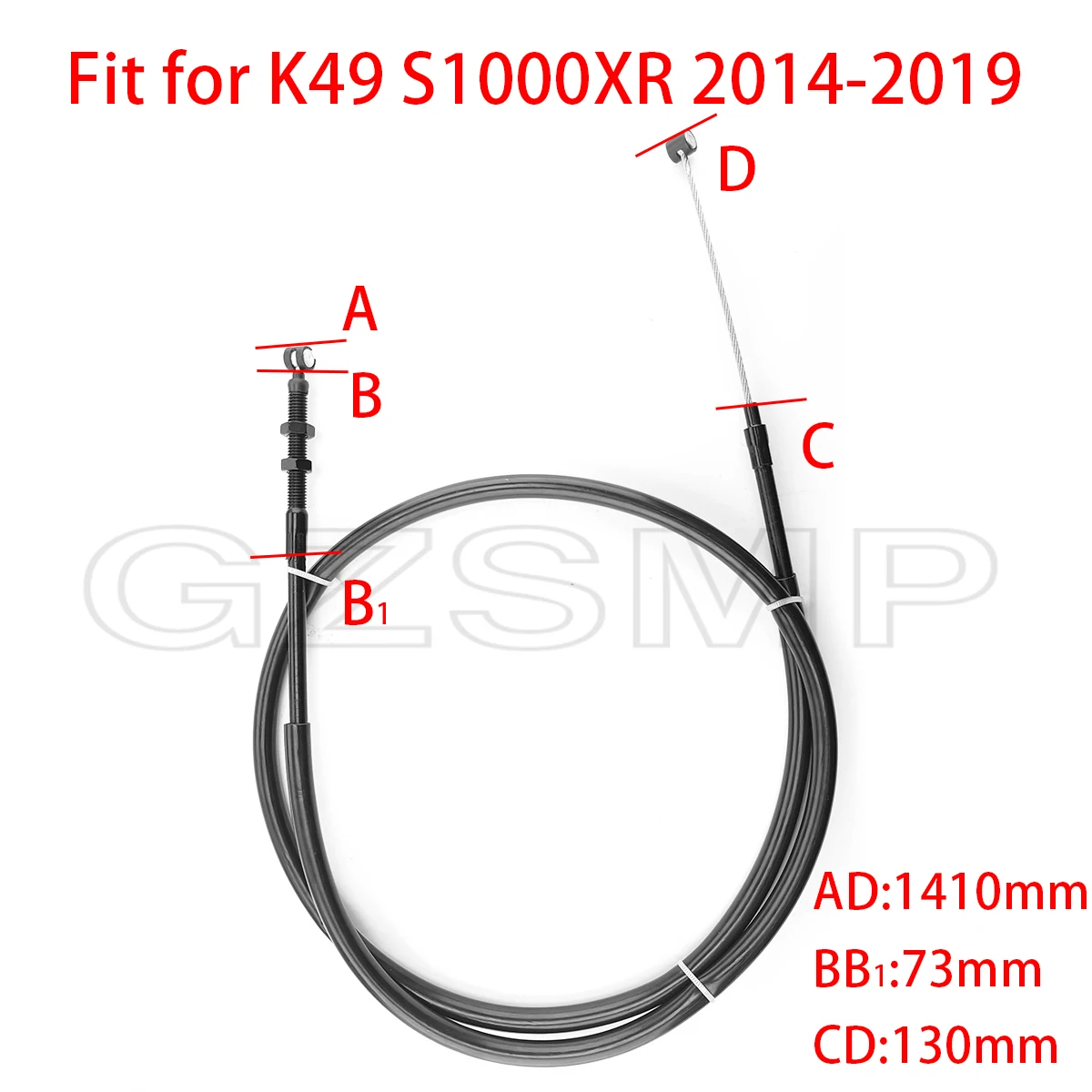 

141cm Fit for BMW K49 S1000XR S 1000XR 2014 2015 2016 2017 2018 2019 Motorcycle Clutch Cable