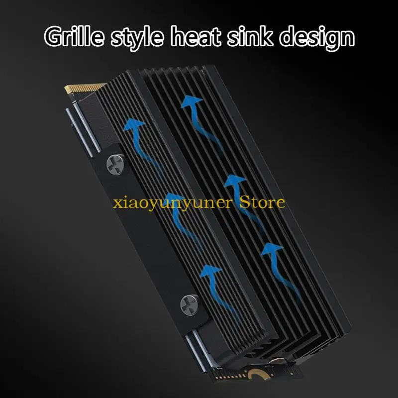 

P9JB M.2 2280 Твердый жесткий диск Алюминиевый радиатор M.2 SSD NVMe Замена радиатора