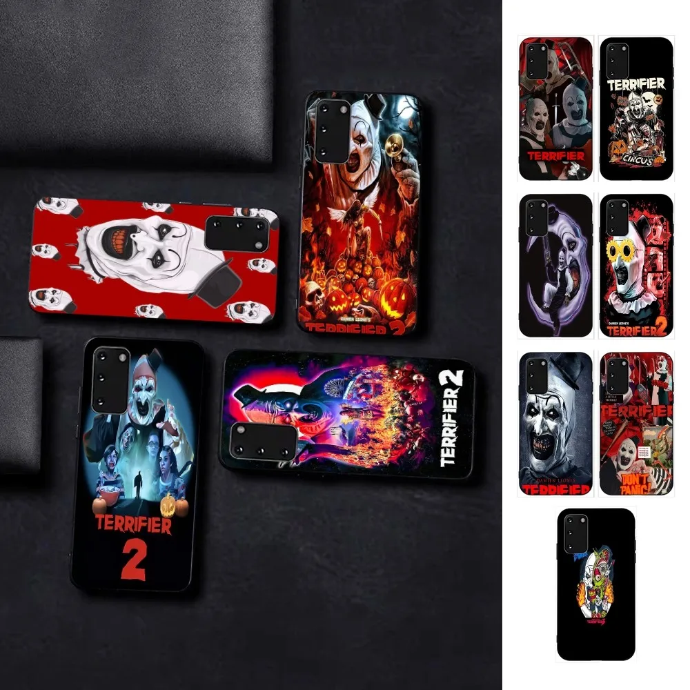 Horror Movie T-Terrifier Phone Case For Samsung S 9 10 20 21 22 23 30 23 24 Plus Lite Ultra FE S10lite Fundas