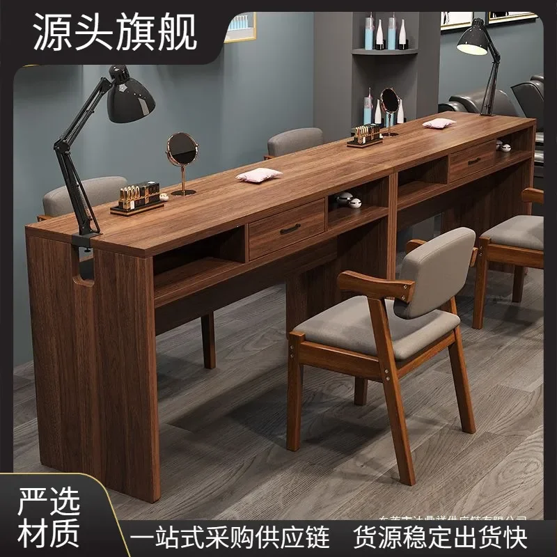 table retro single and double  work table simple and fashionable  table nail art shop economical