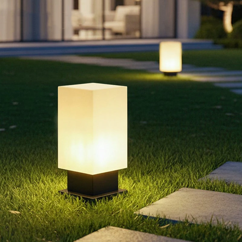 Luminous floor lamp courtyard solar LED outdoor lighting non solar lamp outdoor garden lamp outdoor garden decoration
