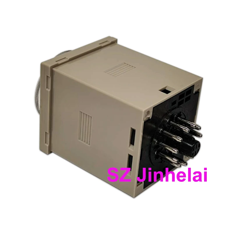 Authentic Original Omron Time Relay Adjustable Timer Switch Relays H3CR-A 24-48VAC/12-48VDC or 100-240VAC