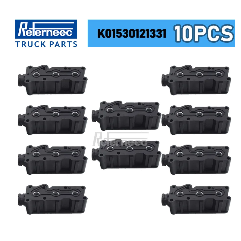 

Car Accessories 10PCS Valve Solenoid 24V K01530121331 K019821N00 Electromagnetic Valve Group