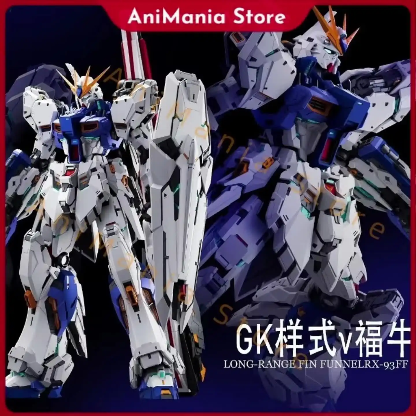 Pre-sale Fukuoka Nu Action Figure RX-93FF Anime Figures 1/100