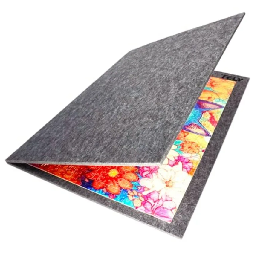 

Foldaway Puzzle Board Felt Mat for up to 2000 Pieces, Foldable Portable Puzzle Pad Extra Large, Gray, Soft Non-Slip Surface