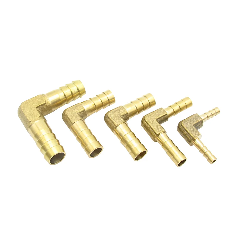 6mm 8mm 10mm espiga for manguera M10 M12 M14 M16 hilo femenino métrico conector de tubería de latón adaptador de conector(Left Hand Thread,M16x1.5 to 8mm