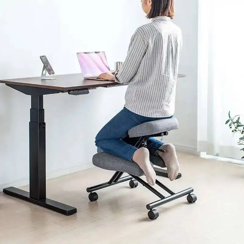 

- Home Office Ergonomic Computer Kneeling Chair Desk Stool Active Sitting Relieving Back And Neck Pain Amp Improving Postu WRXYH