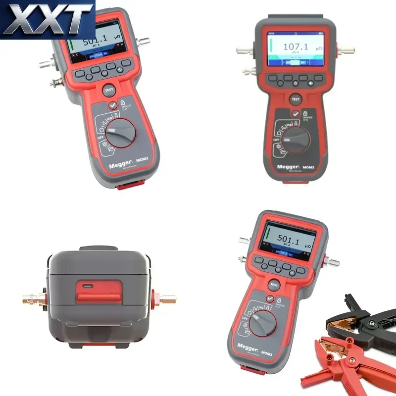 XXT MOM3 Handheld Micro-Ohmmeter 300A (Multiple Kits Available) for Testing and Measuring High-Voltage Circuit