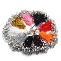 50Pcs/Lot Wire Cord Mobile Phone Craft Pendant Lanyard DIY Handmade Materials Key Ring DIY Toys Pendant Clips Lanyard Accessorie