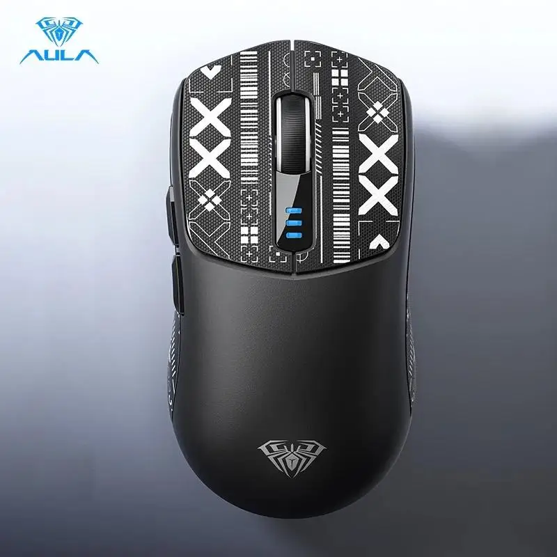 

AULA SC580 Gaming Mouse Tri-mode Rechargeable Ergonomic Bluetooth Mouse 10000 DPI Wireless Bluetooth Mice for Office Gaming