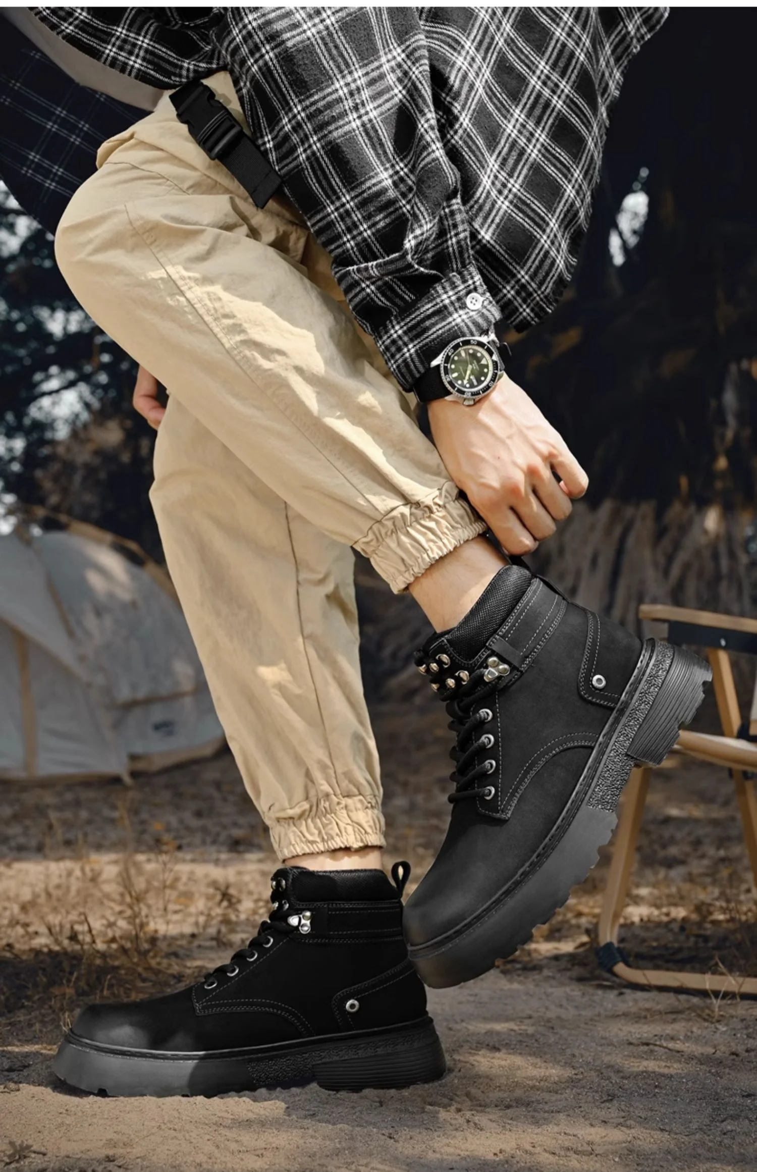 New men's and women's breathable professional wear mountaineering shoes mountaineering shoes walking shoes Very good