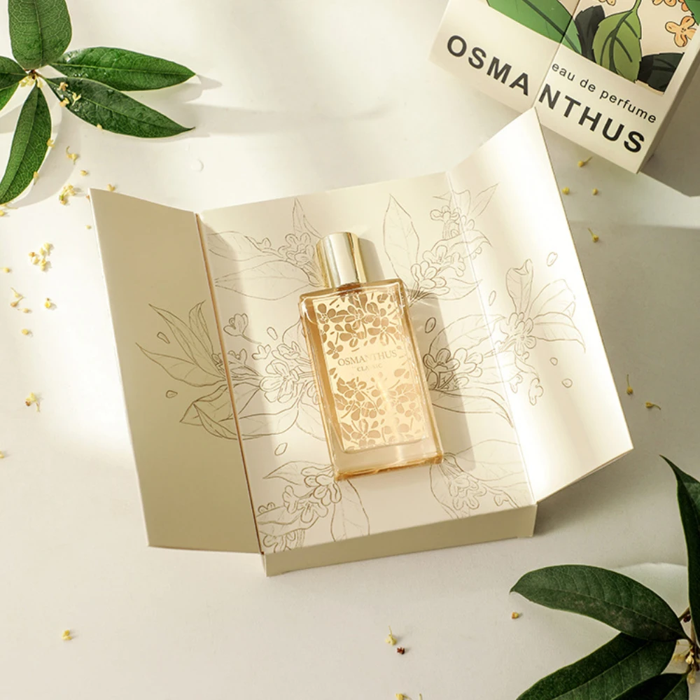 Juego de regalo de perfume Manlong Guiyu de marca original: aroma fresco de Osmanthus, fragancia duradera, perfume de lujo para mujer